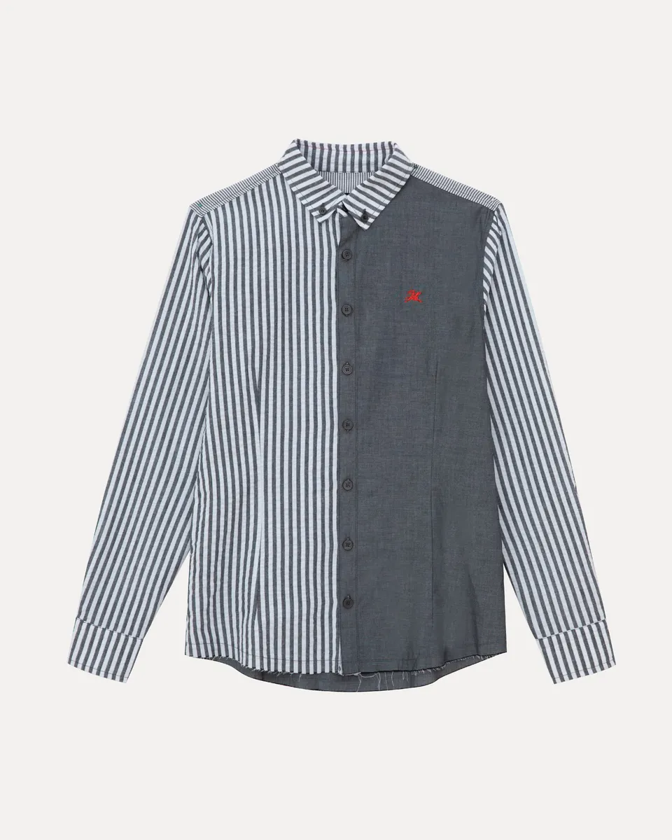 lakai-manchester-longsleeve-button-down-hemd-mixed-greys image 1