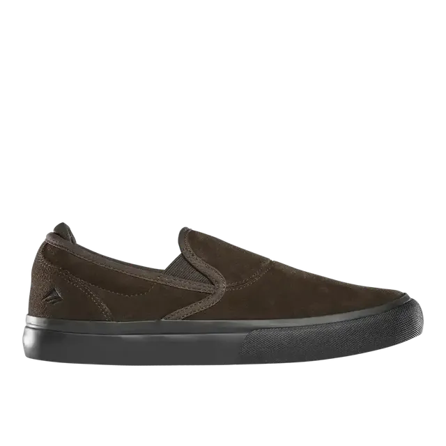 emerica-wino-g6-slip-on-skateschuh-braun-schwarz image 1