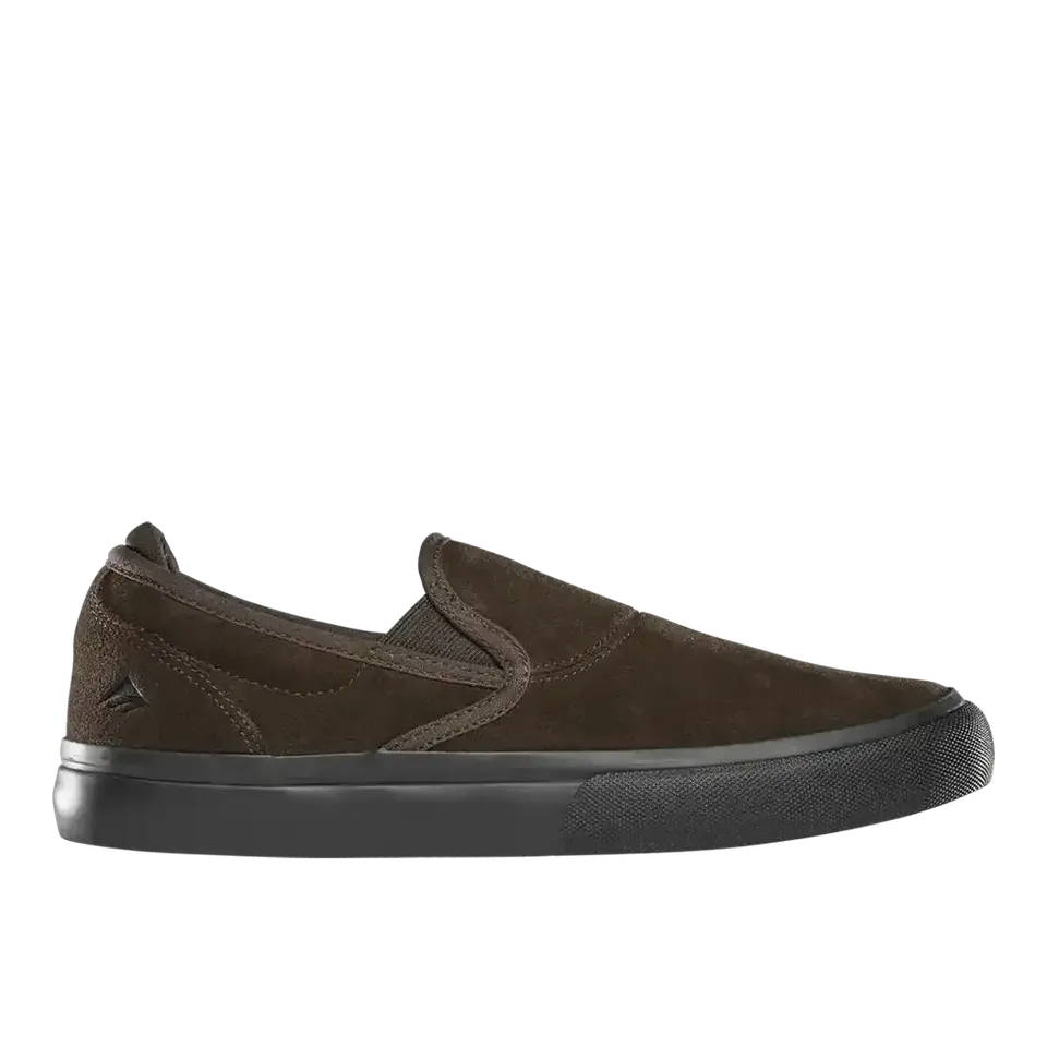 emerica-wino-g6-slip-on-skateschuh-braun-schwarz image 1