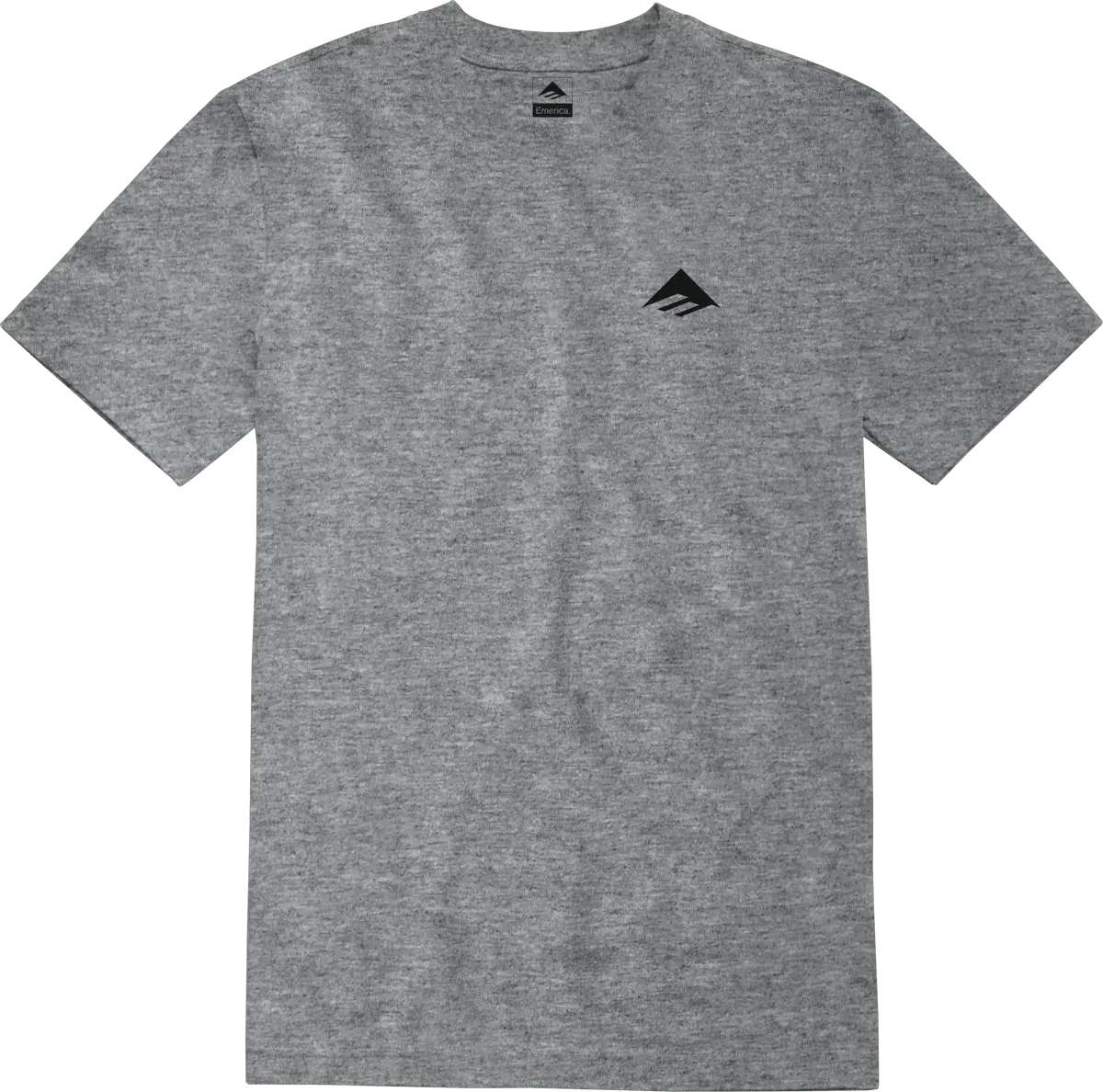 emerica-justified-triangle-tee-t-shirt-grau-heather-classic-fit image 1