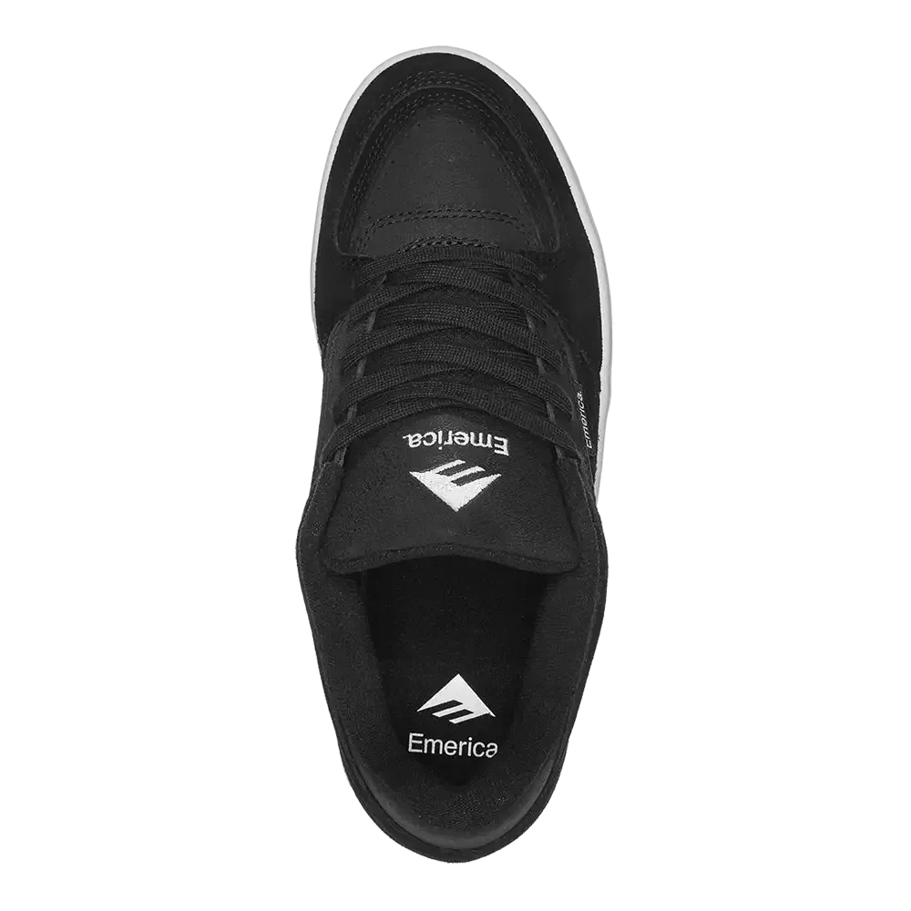 emerica-mute-skateschuh-black-white image 2