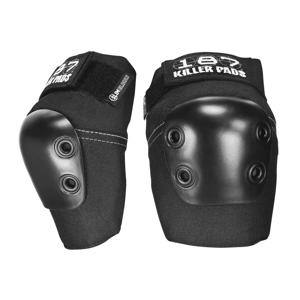 187-killer-pads-slim-ellbogenschoner-black image 1