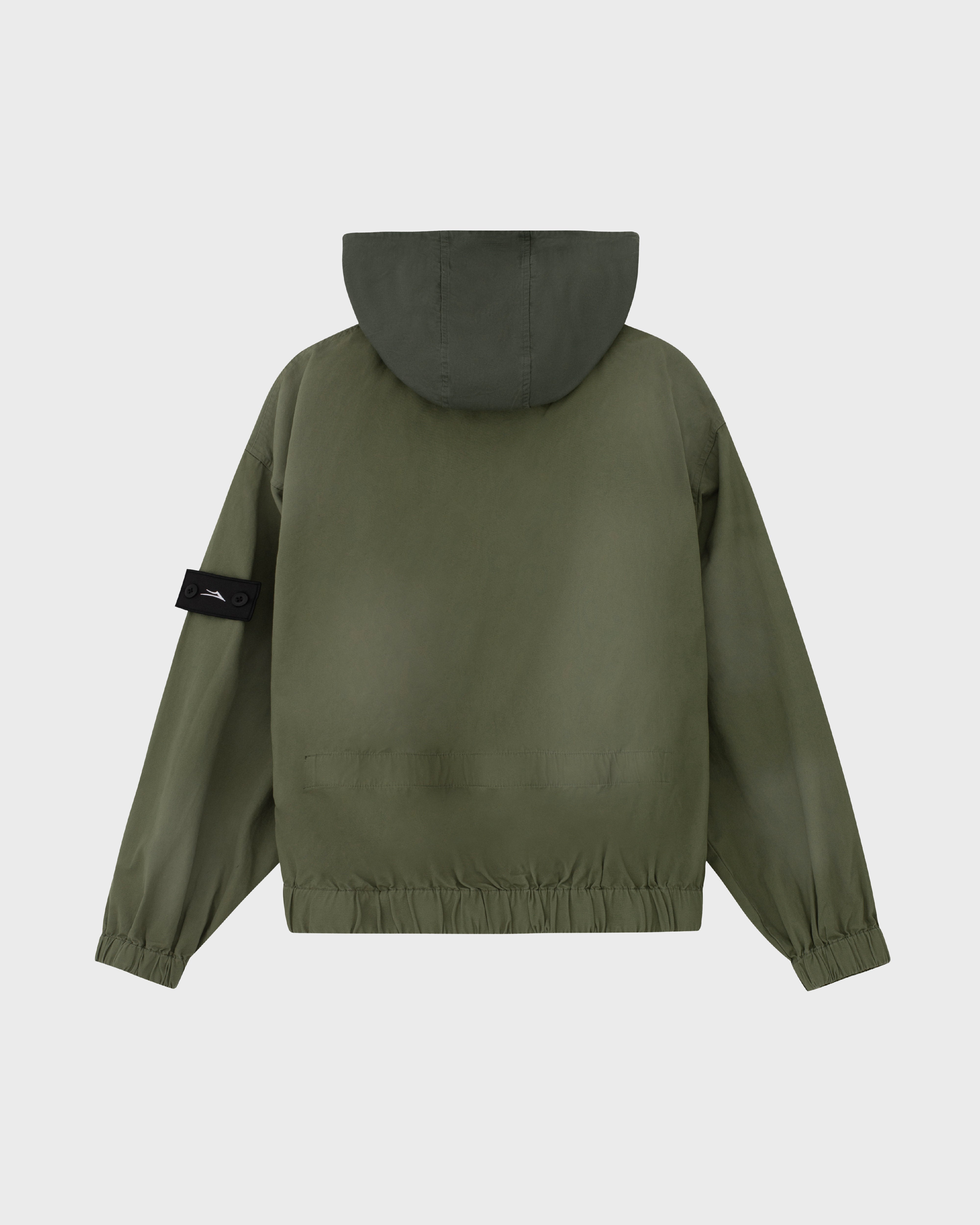 lakai-transit-shell-jacket-green-skate-jacke image 4