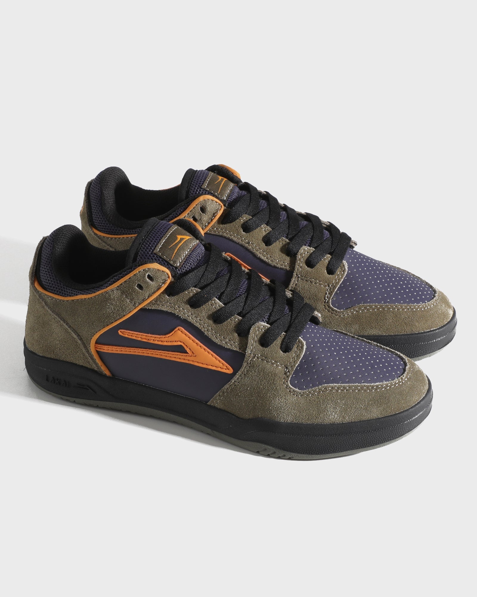 lakai-telford-low-skate-schuhe-ivy-graystone-orange image 2