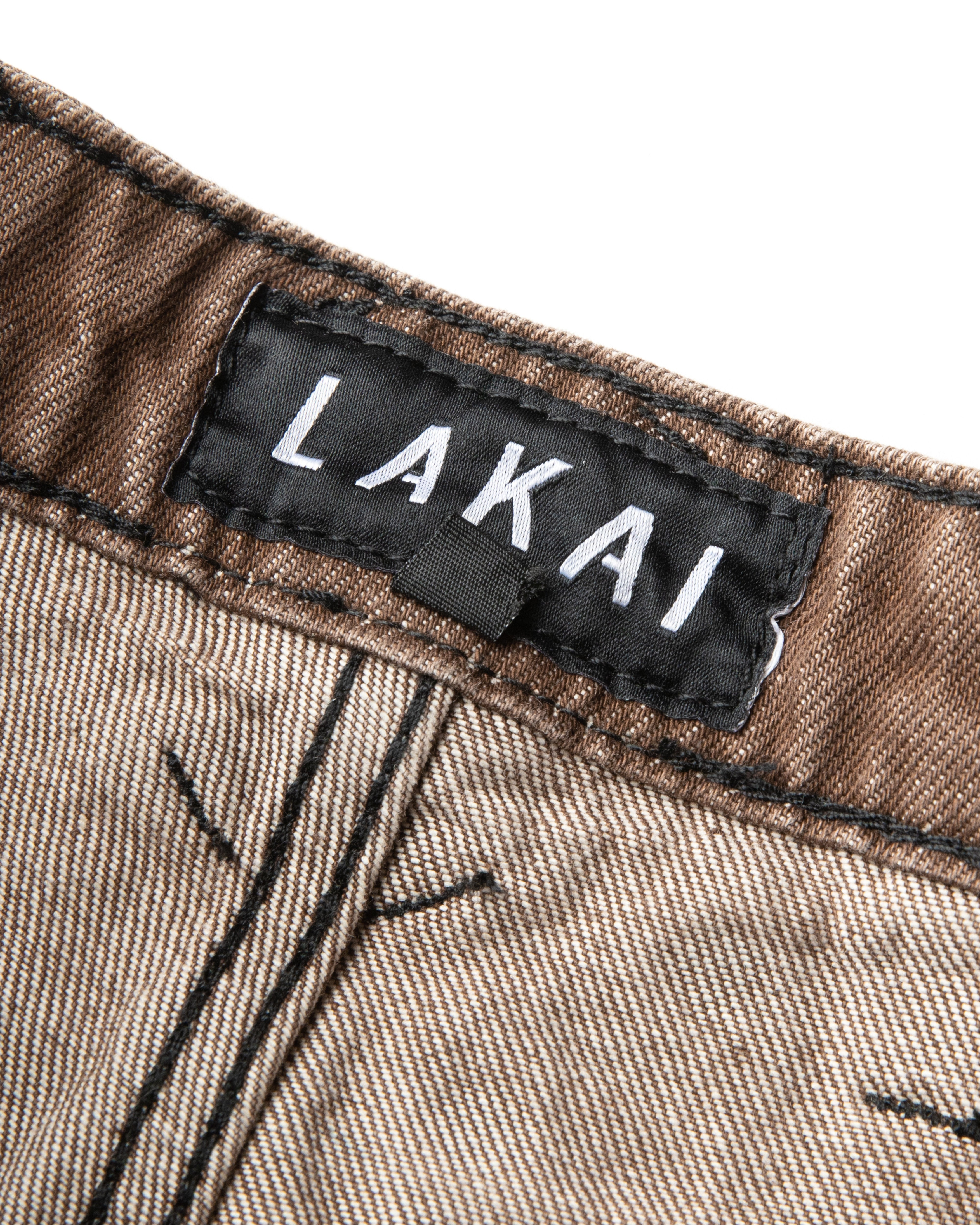 lakai-double-waisted-jumbo-jorts-brown-polka image 3