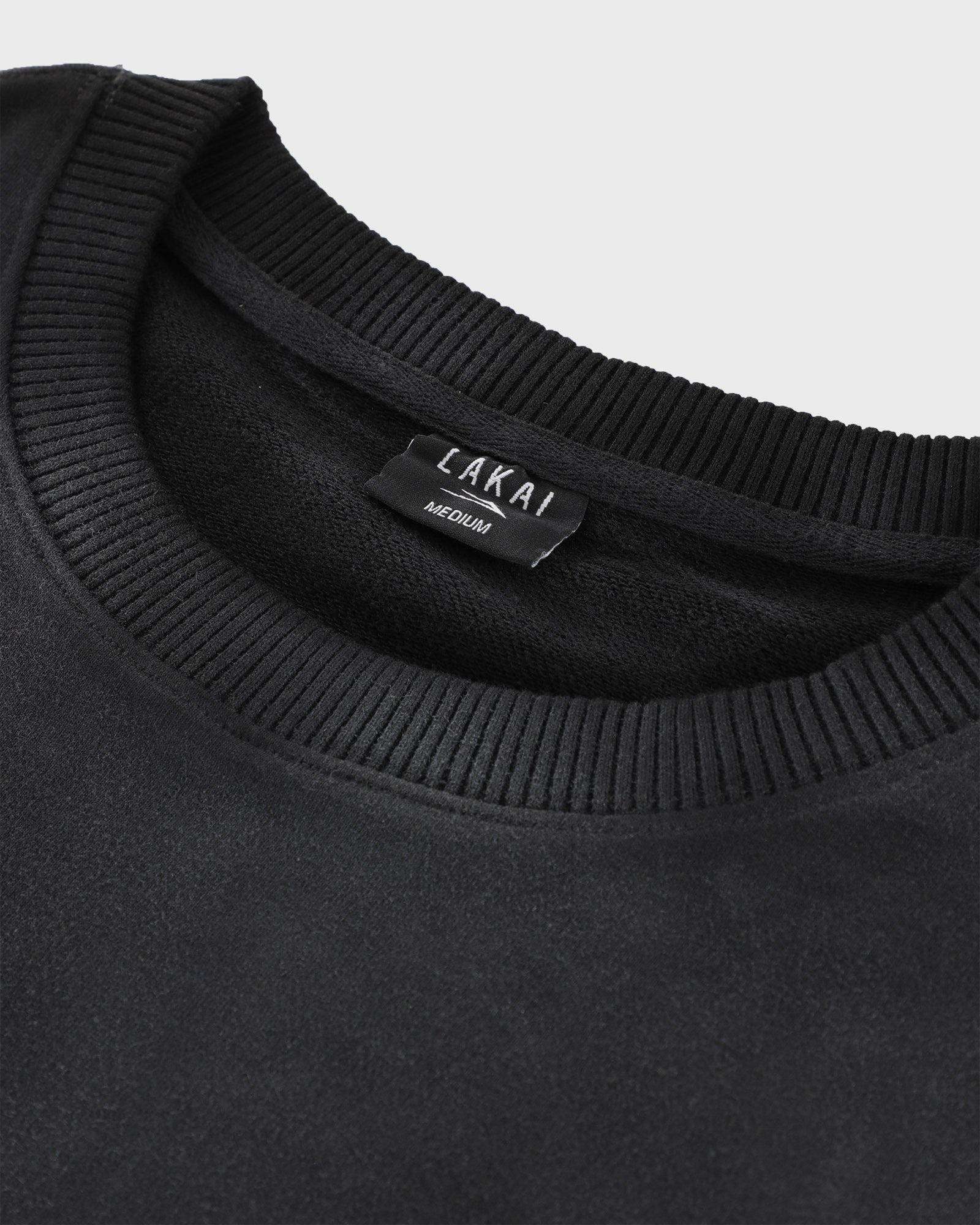 lakai-classic-oversized-sunfaded-crewneck-schwarz image 4