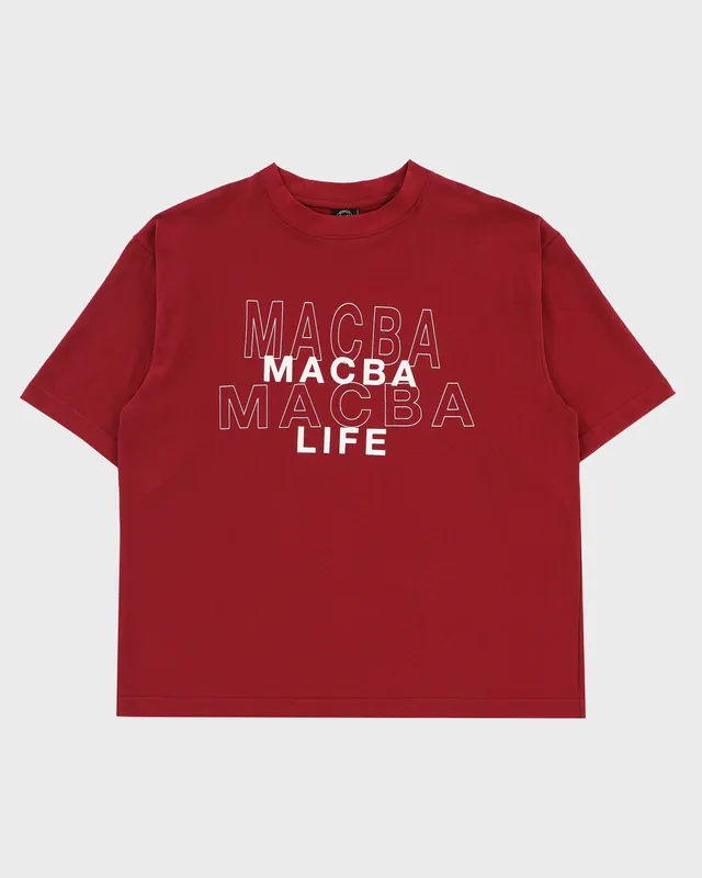 lakai-macbalife-ss-tee-rot-klassisches-t-shirt-aus-der-kollaboration image 1