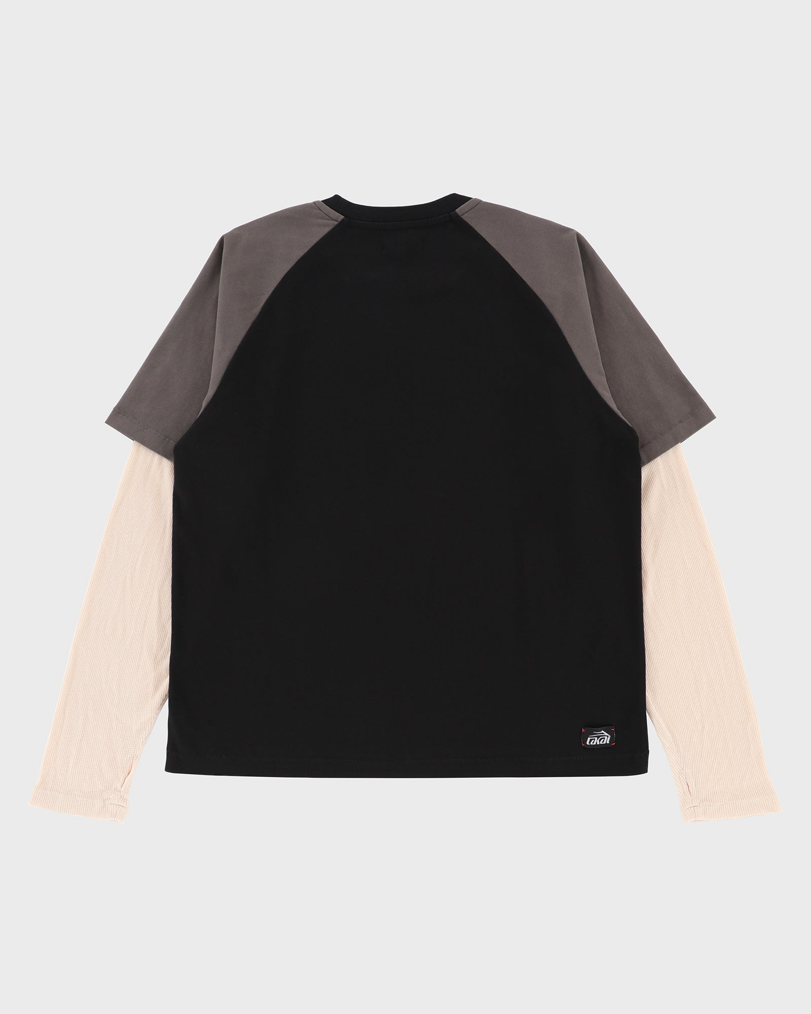 lakai-double-layer-raglan-longsleeve-black image 3