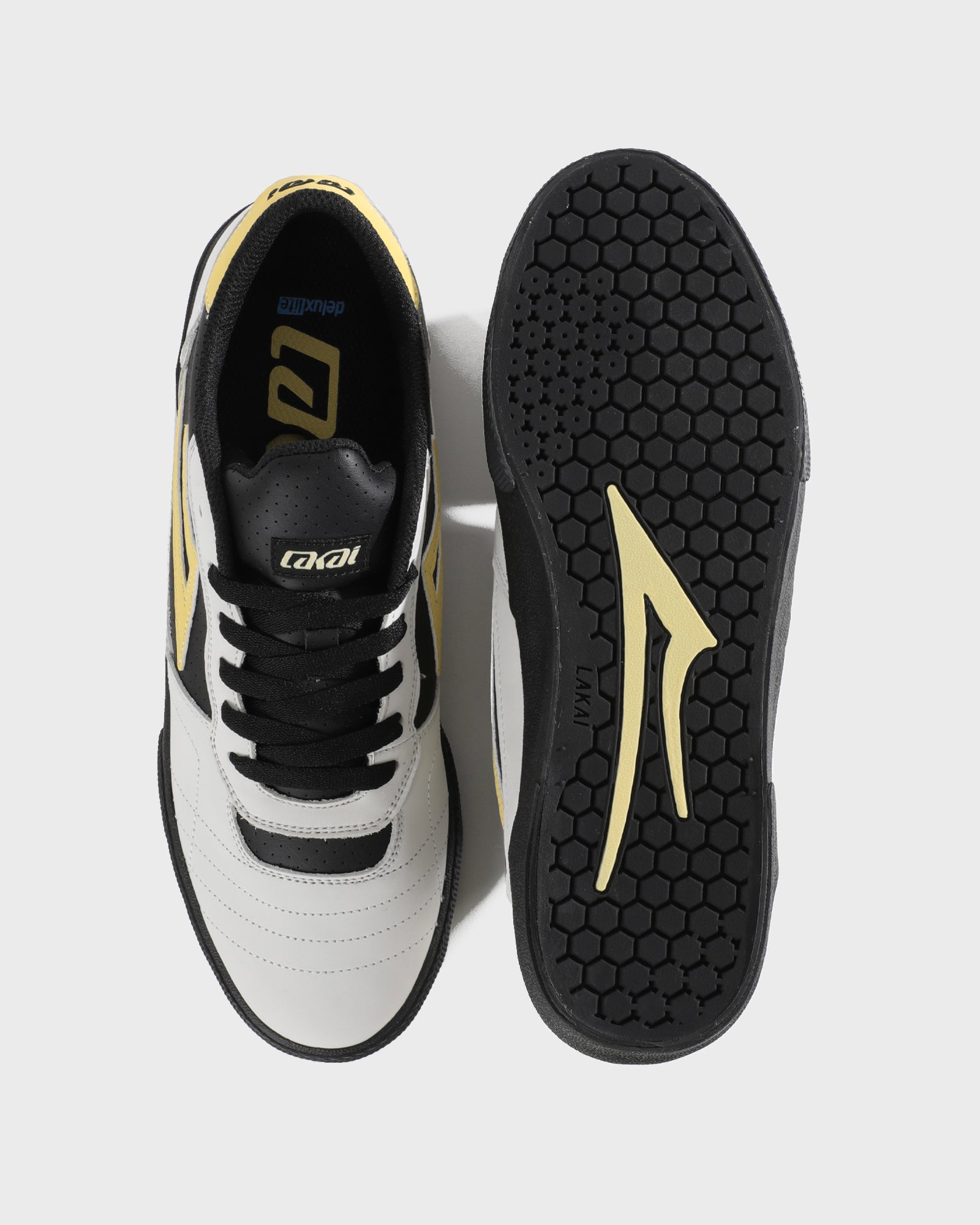 lakai-cambridge-skate-schuhe-white-banana-black image 3