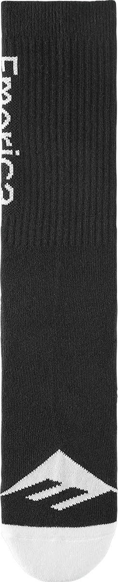 emerica-pure-crew-sock-schwarz-wei image 2