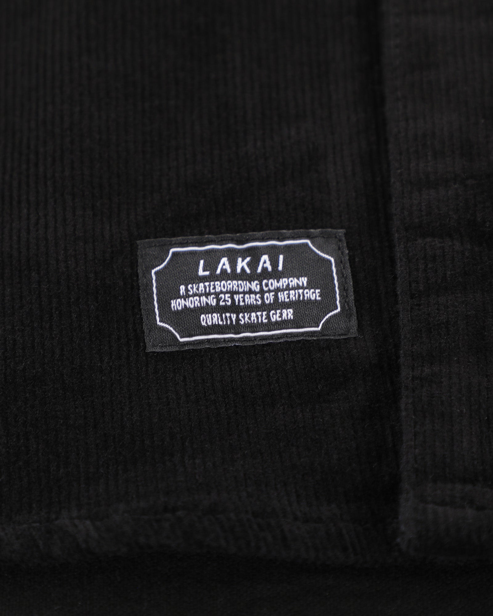 lakai-stacked-placket-corduroy-hemd-premium-black image 7