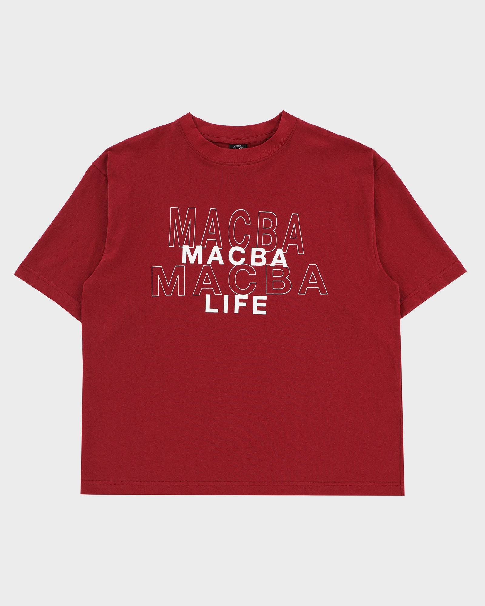 lakai-macbalife-ss-tee-rot-klassisches-t-shirt-aus-der-kollaboration image 1