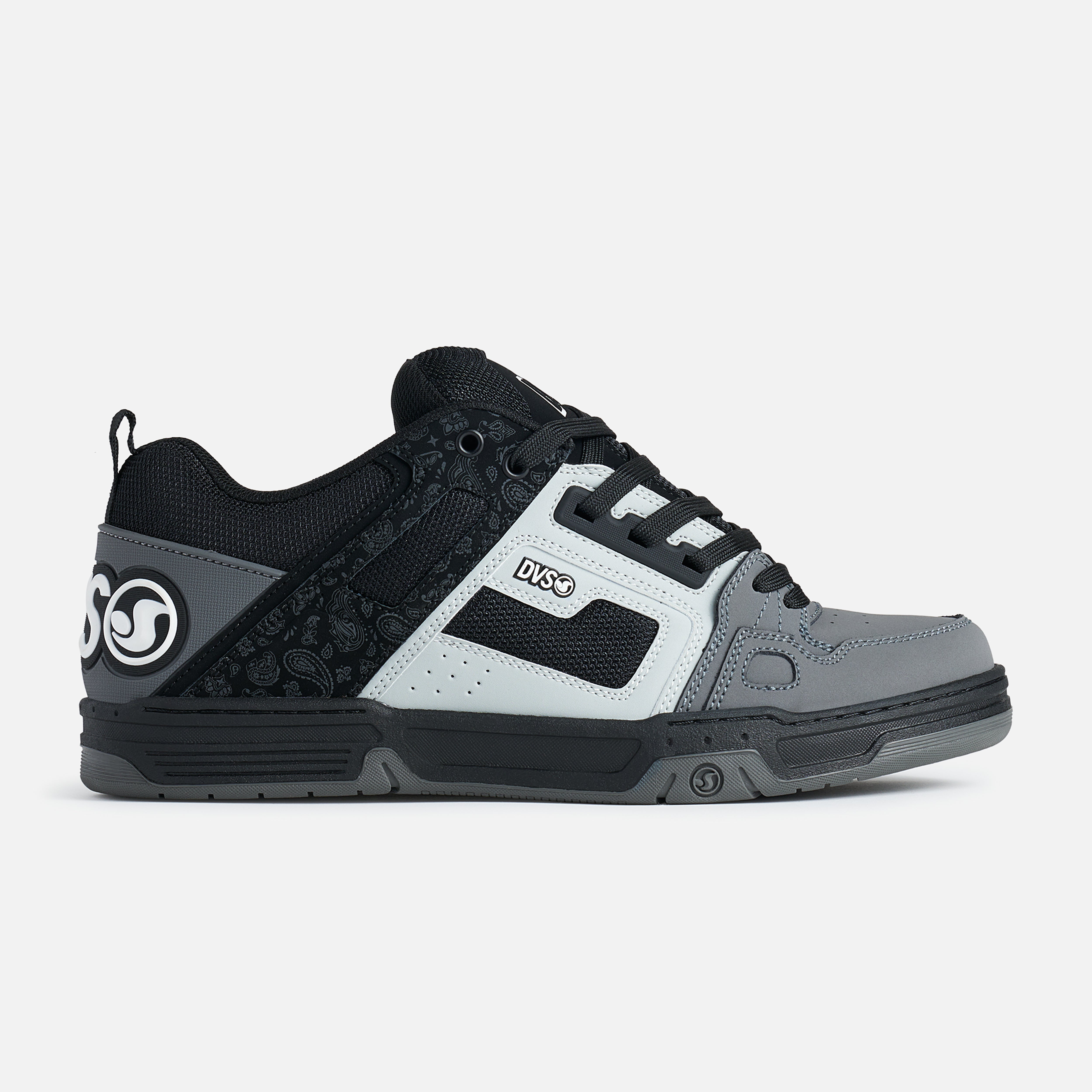 dvs-comanche-skateschuh-herren-schwarz-grau image 1