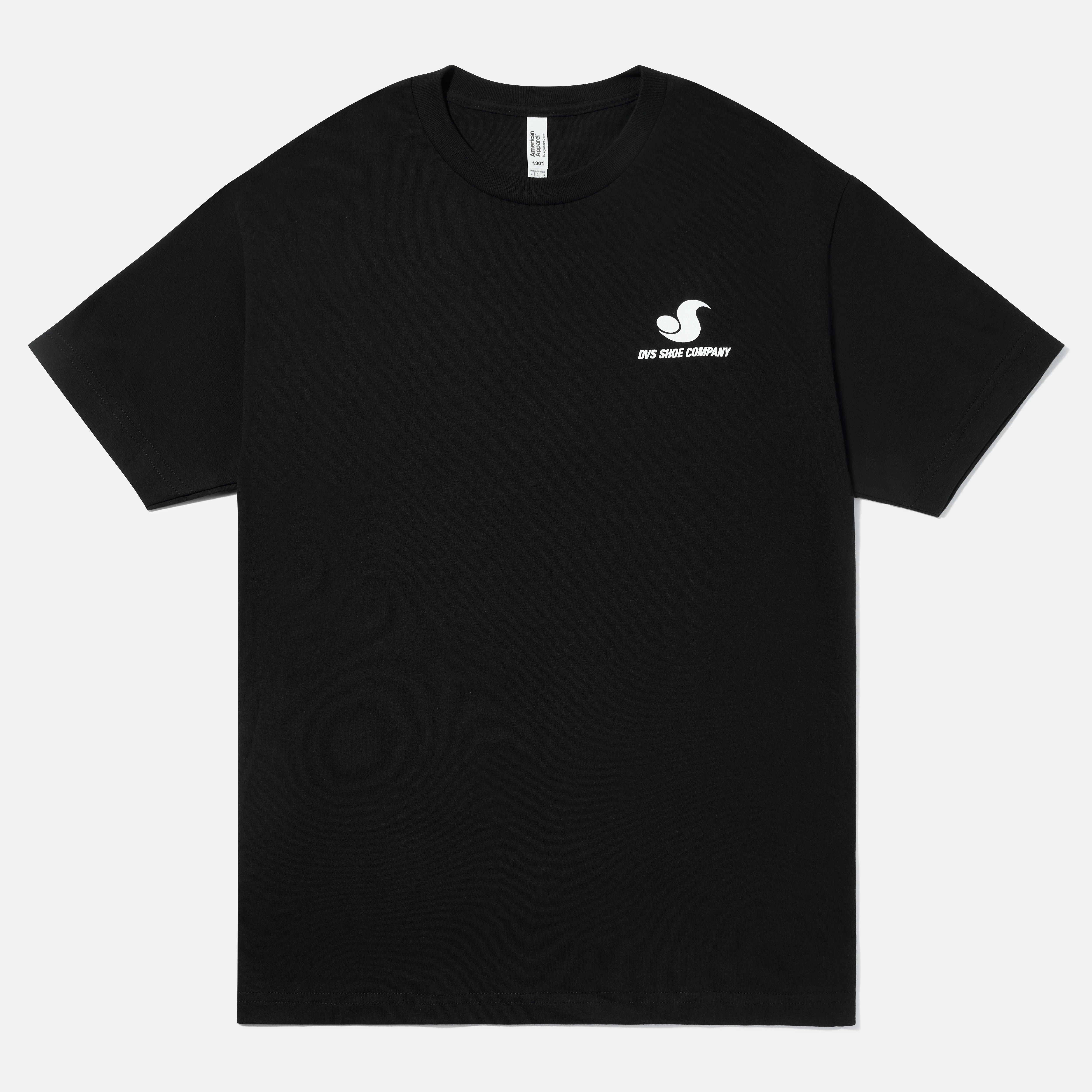 dvs-icon-tee-t-shirt-herren-schwarz image 1