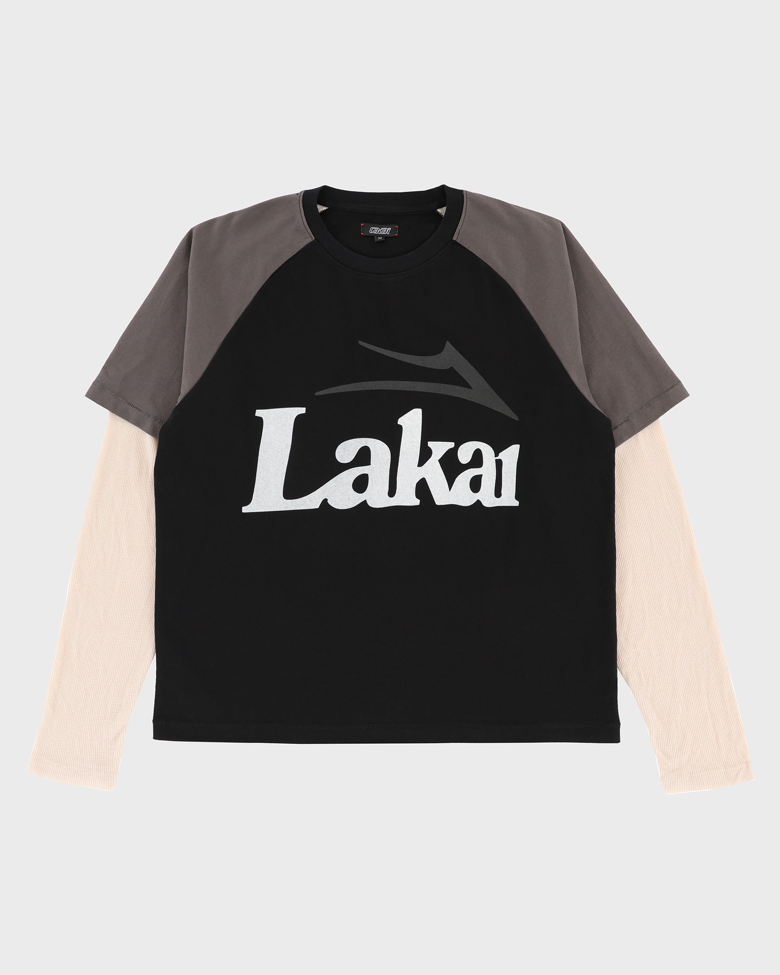 lakai-double-layer-raglan-longsleeve-black image 1