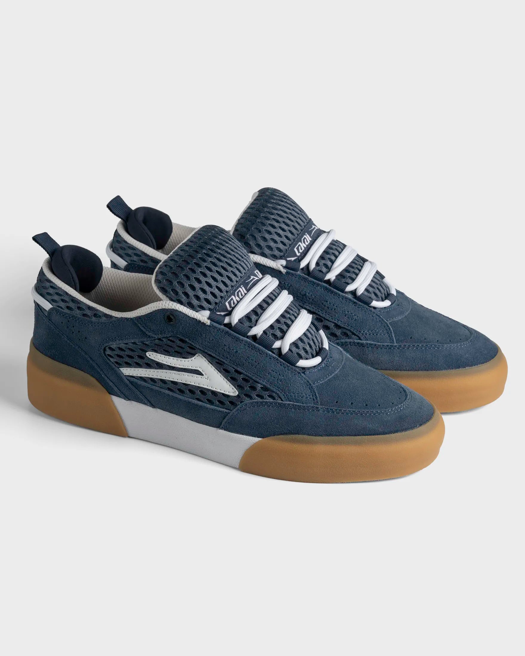 lakai-aran-navy-suede-white-gum image 2