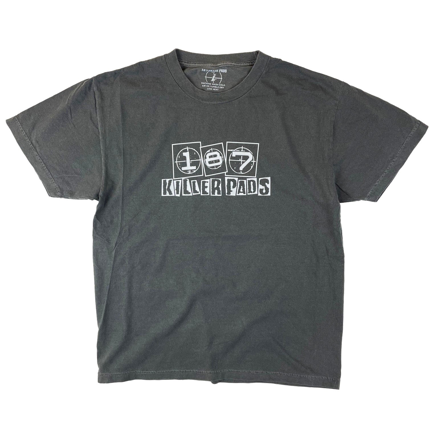 187-killer-pads-187-punk-block-t-shirt-black image 1