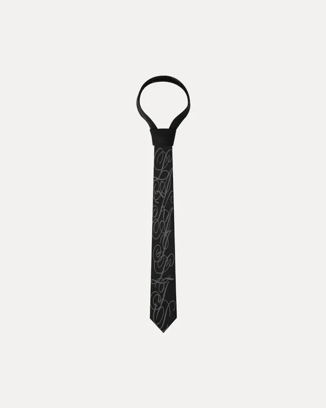 lakai-jacquard-necktie-schwarz image 1