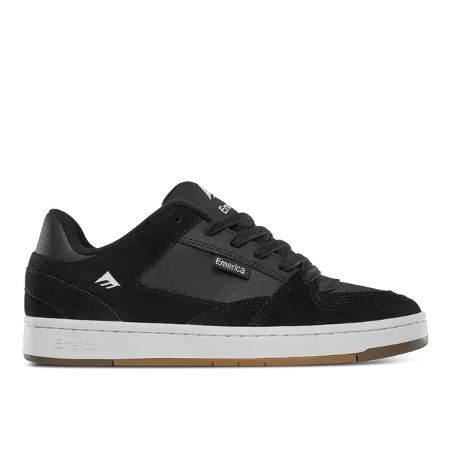 emerica-mute-skateschuh-black-white image 1