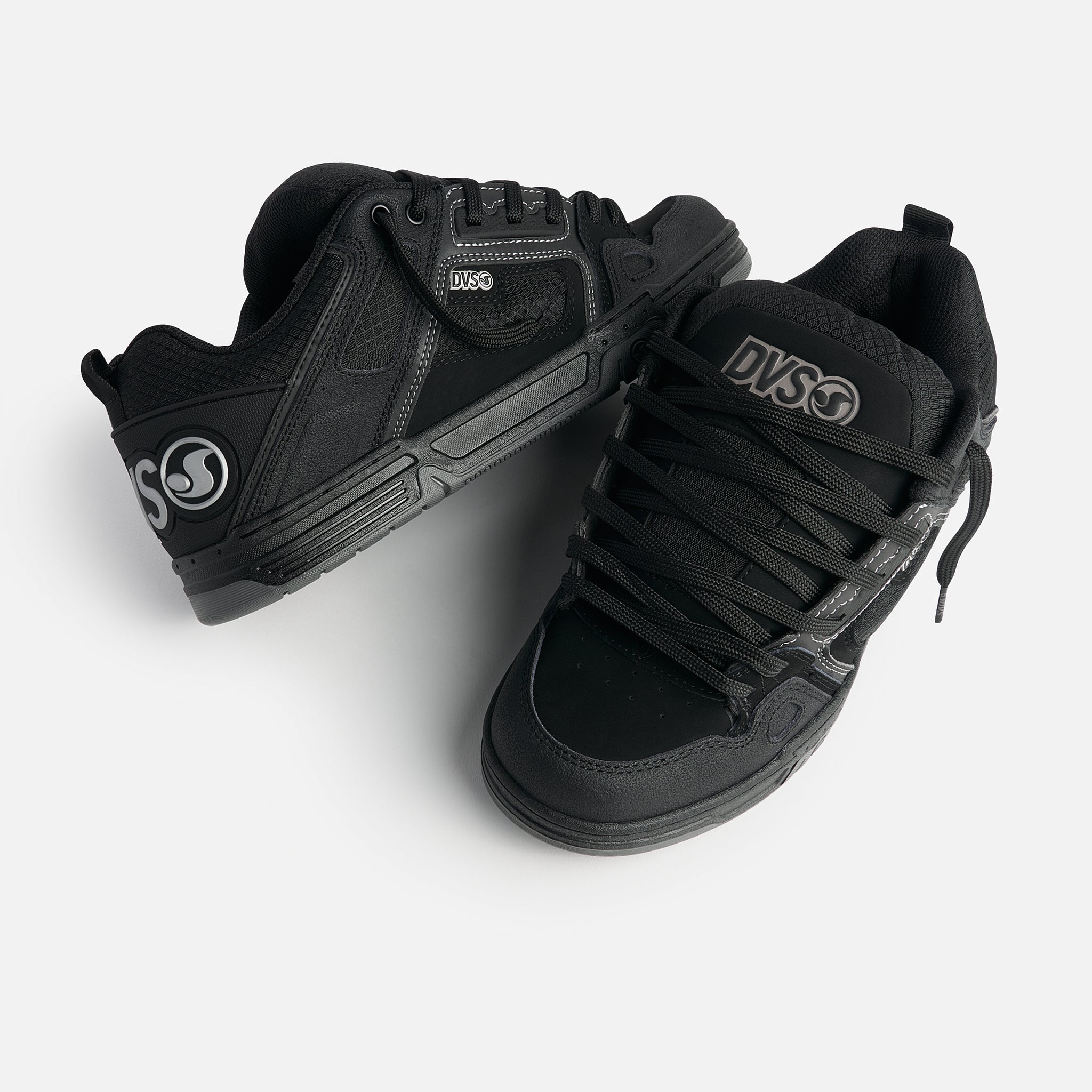 dvs-comanche-herren-skate-schuhe-schwarz-grau-gr-10-10-5 image 3