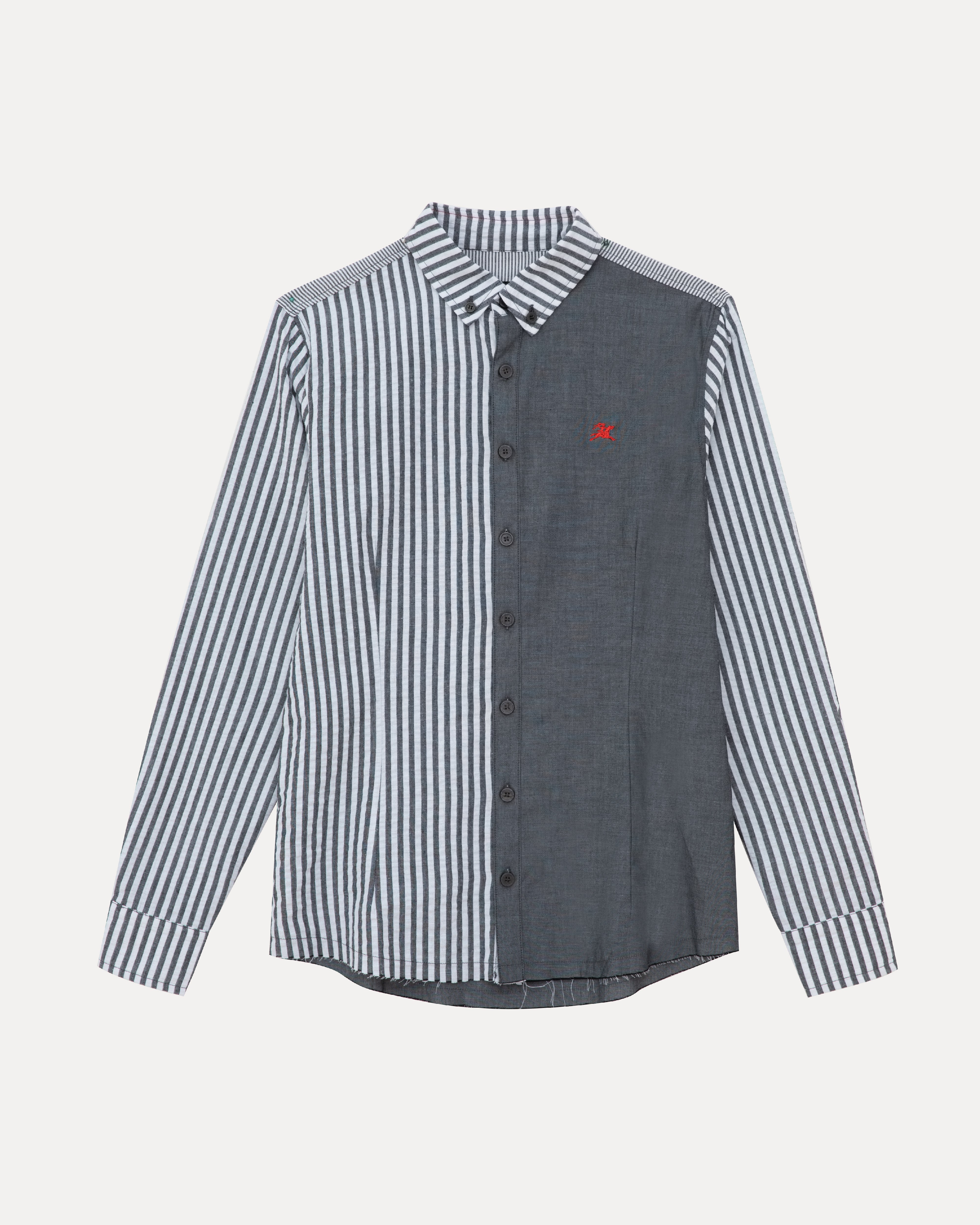 lakai-manchester-longsleeve-button-down-hemd-mixed-greys image 1