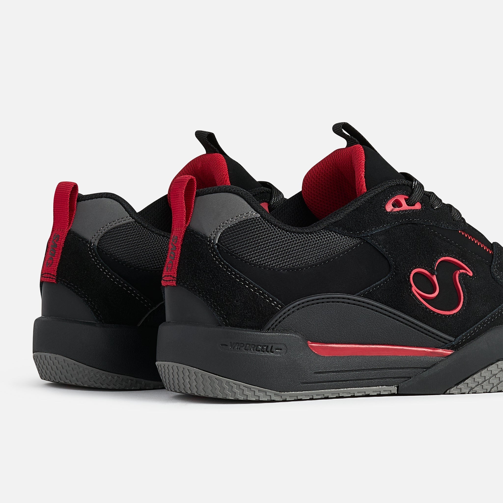 dvs-slot-skate-sneaker-schwarz-rot image 4