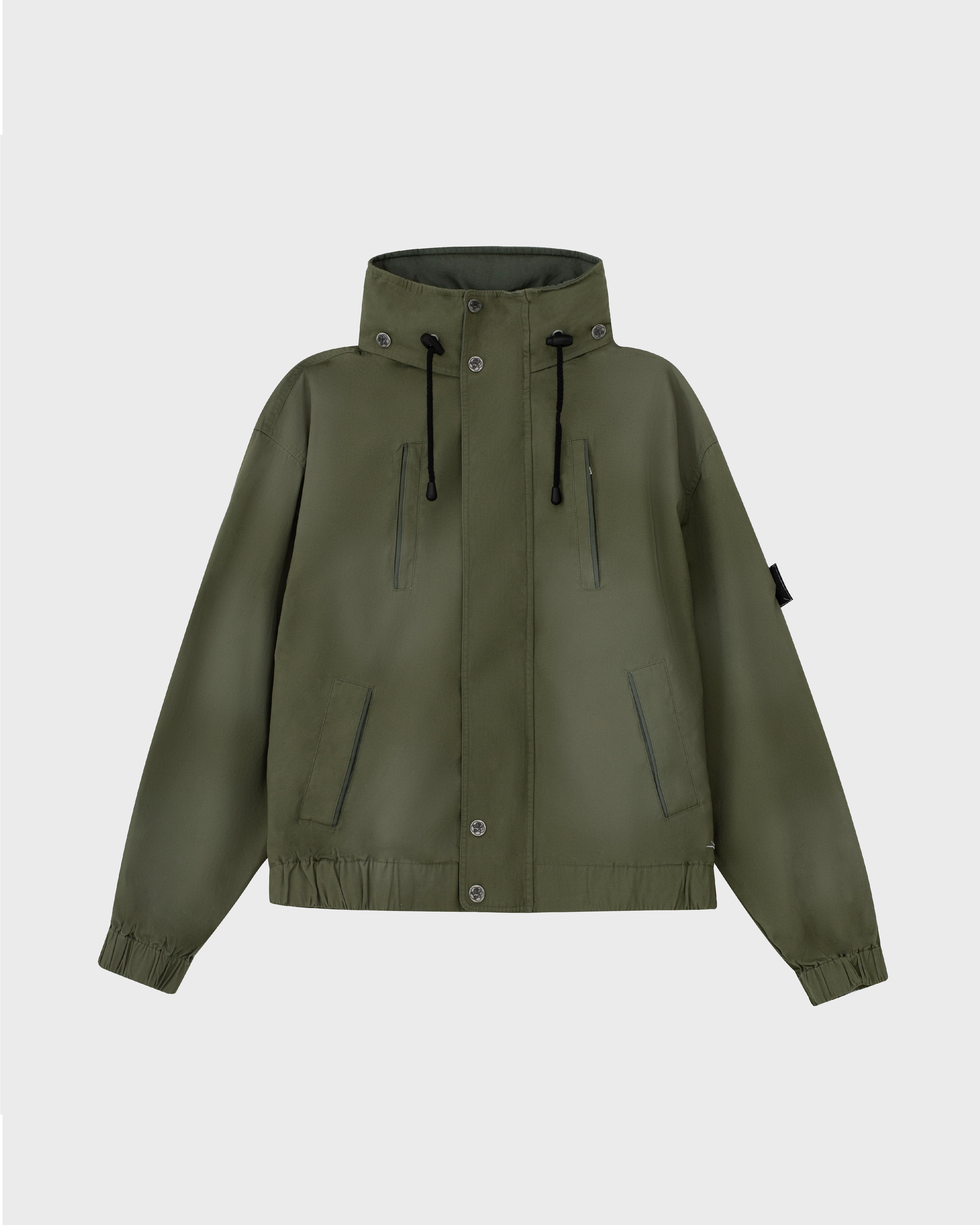 lakai-transit-shell-jacket-green-skate-jacke image 1