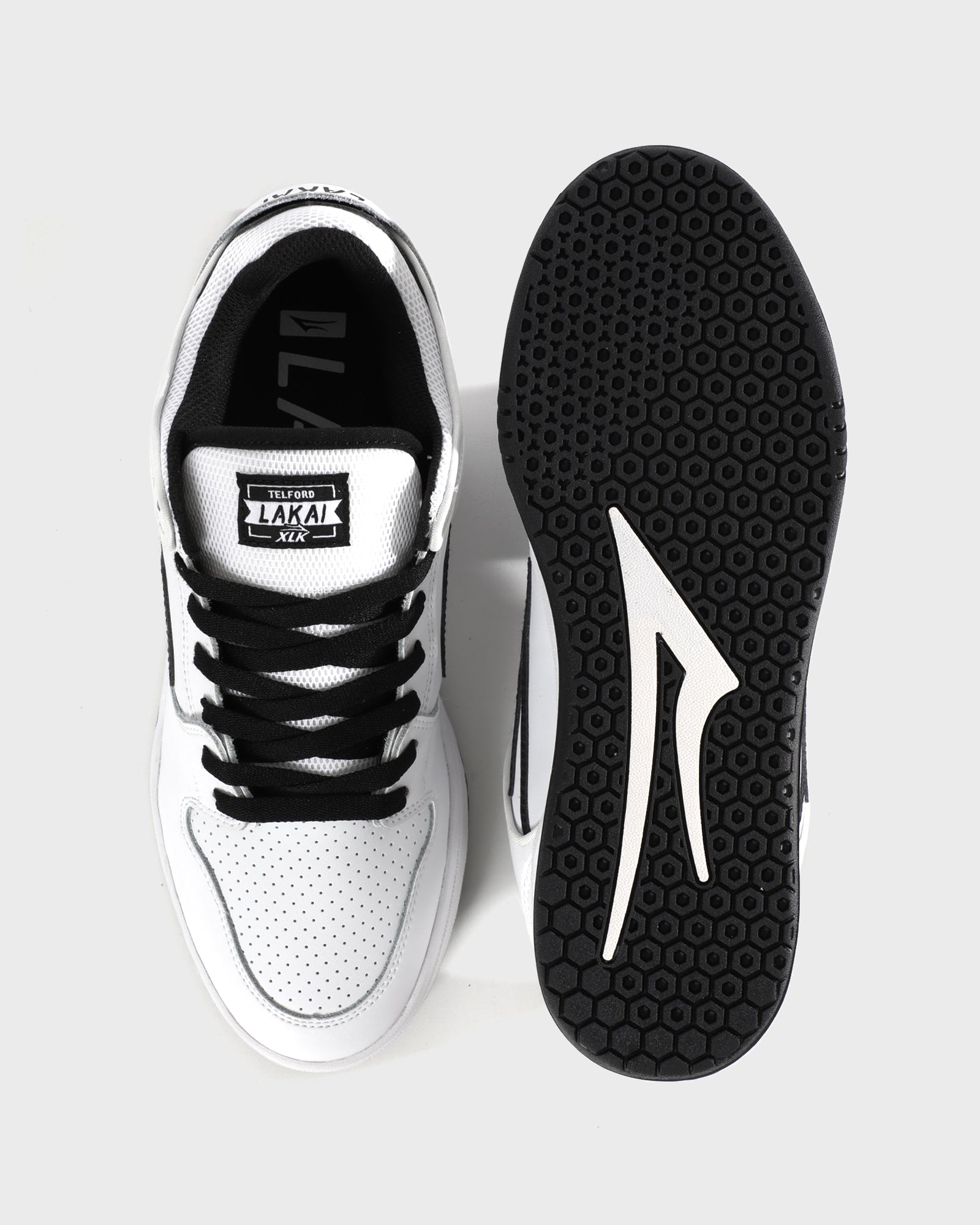 lakai-telford-low-skate-schuhe-white-black-leather image 3