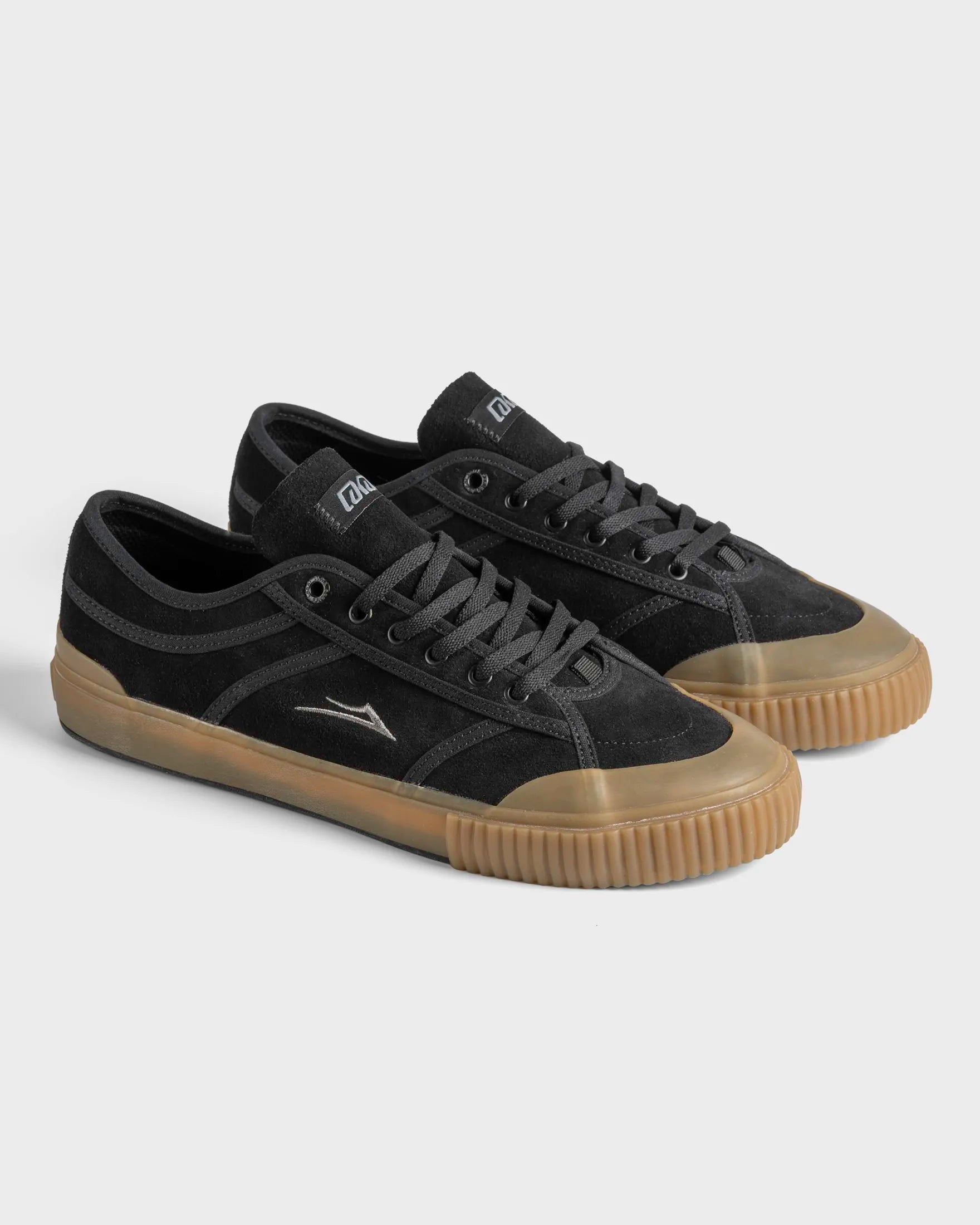 lakai-conrad-elite-skate-schuhe-black-gum-suede image 2