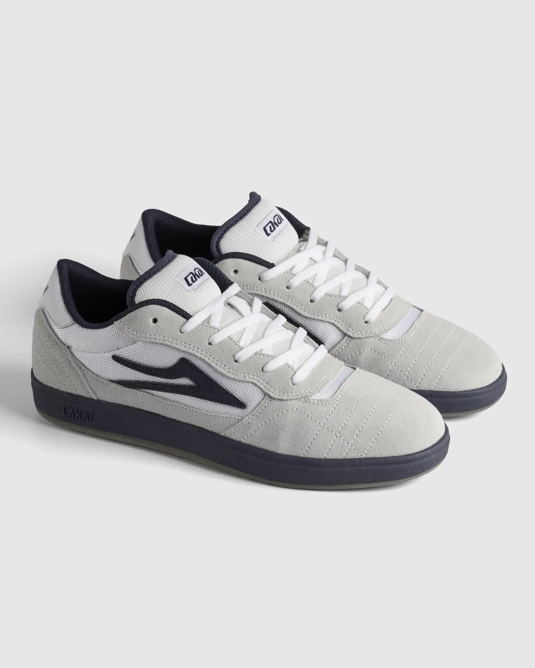 lakai-cambridge-xlk-skate-schuhe-white-suede-navy-gum image 2