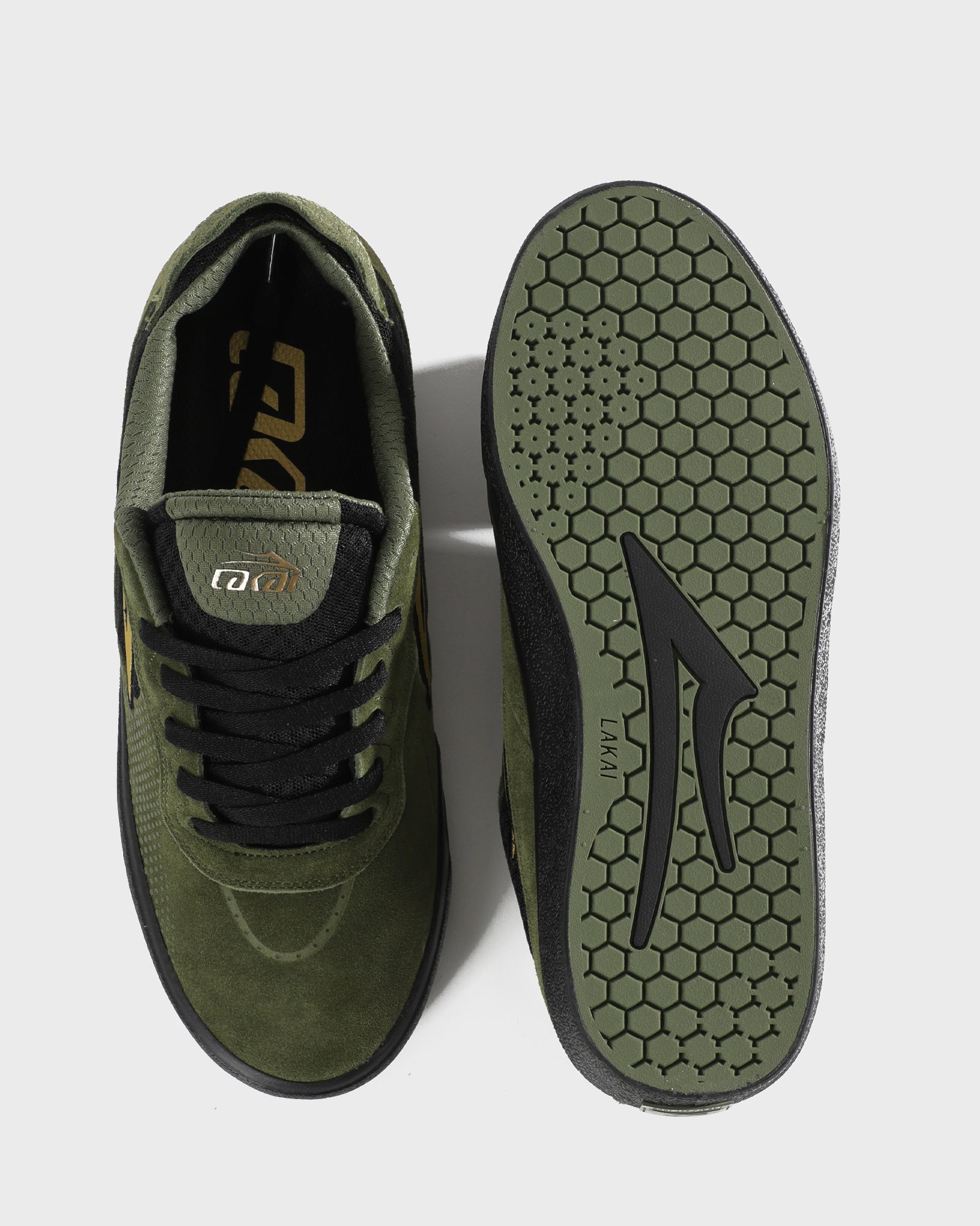 lakai-essex-skate-schuhe-black-gator-gold image 3