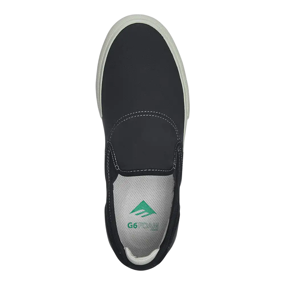 emerica-wino-g6-slip-on-skateschuh-schwarz-tan image 2