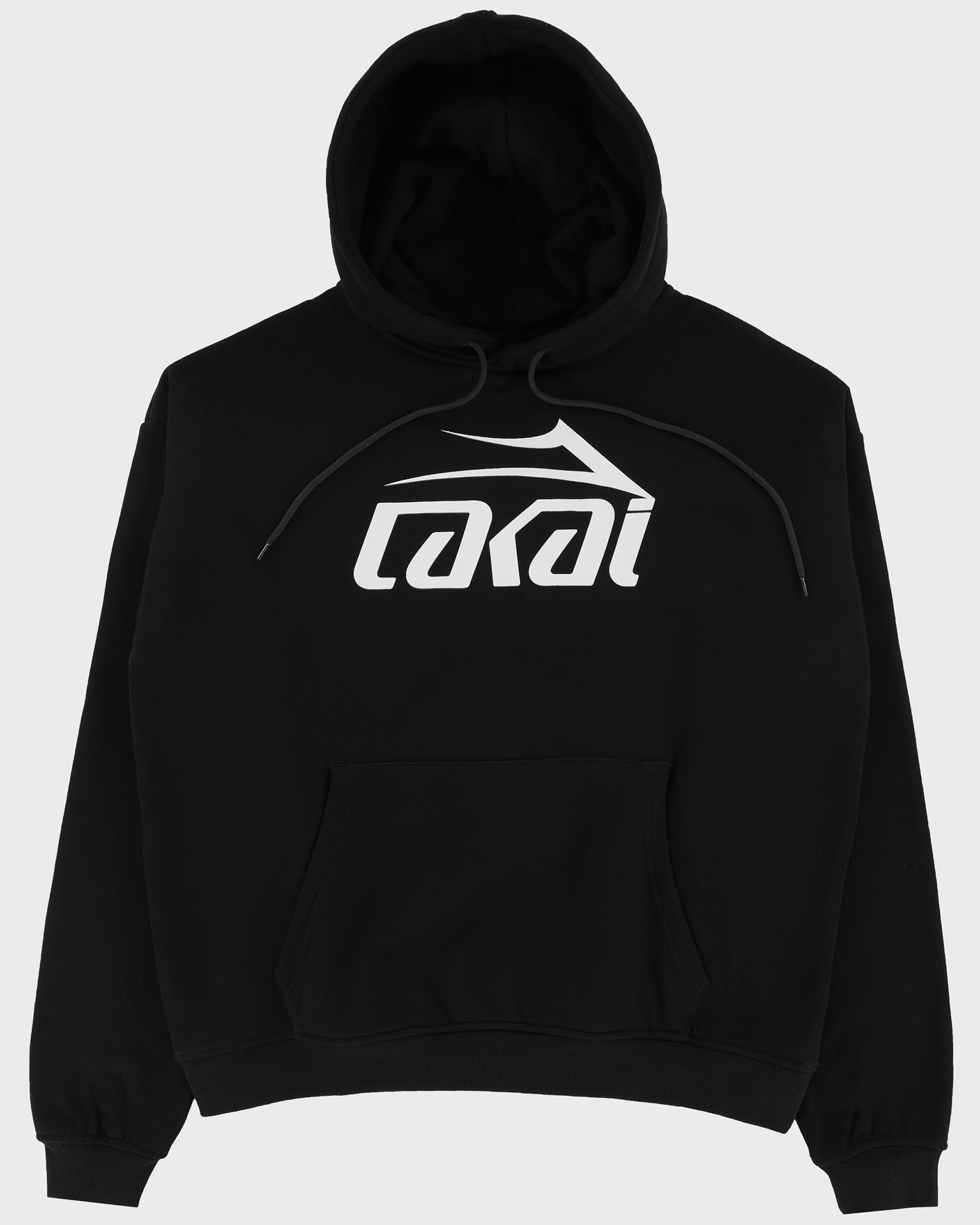 lakai-logo-pullover-hoodie-schwarz image 1