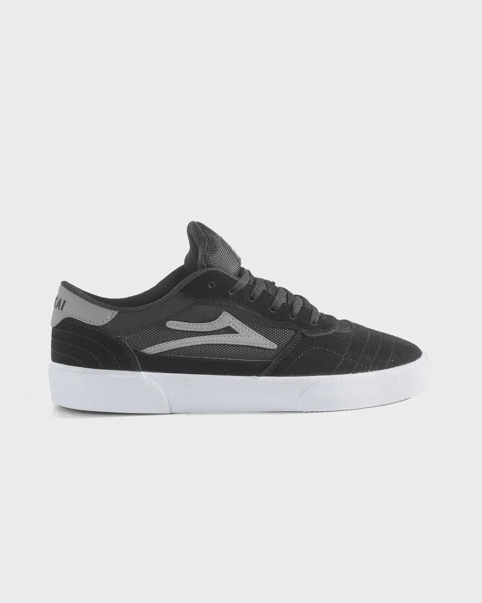 lakai-cambridge-skate-schuhe-black-grey-suede image 1