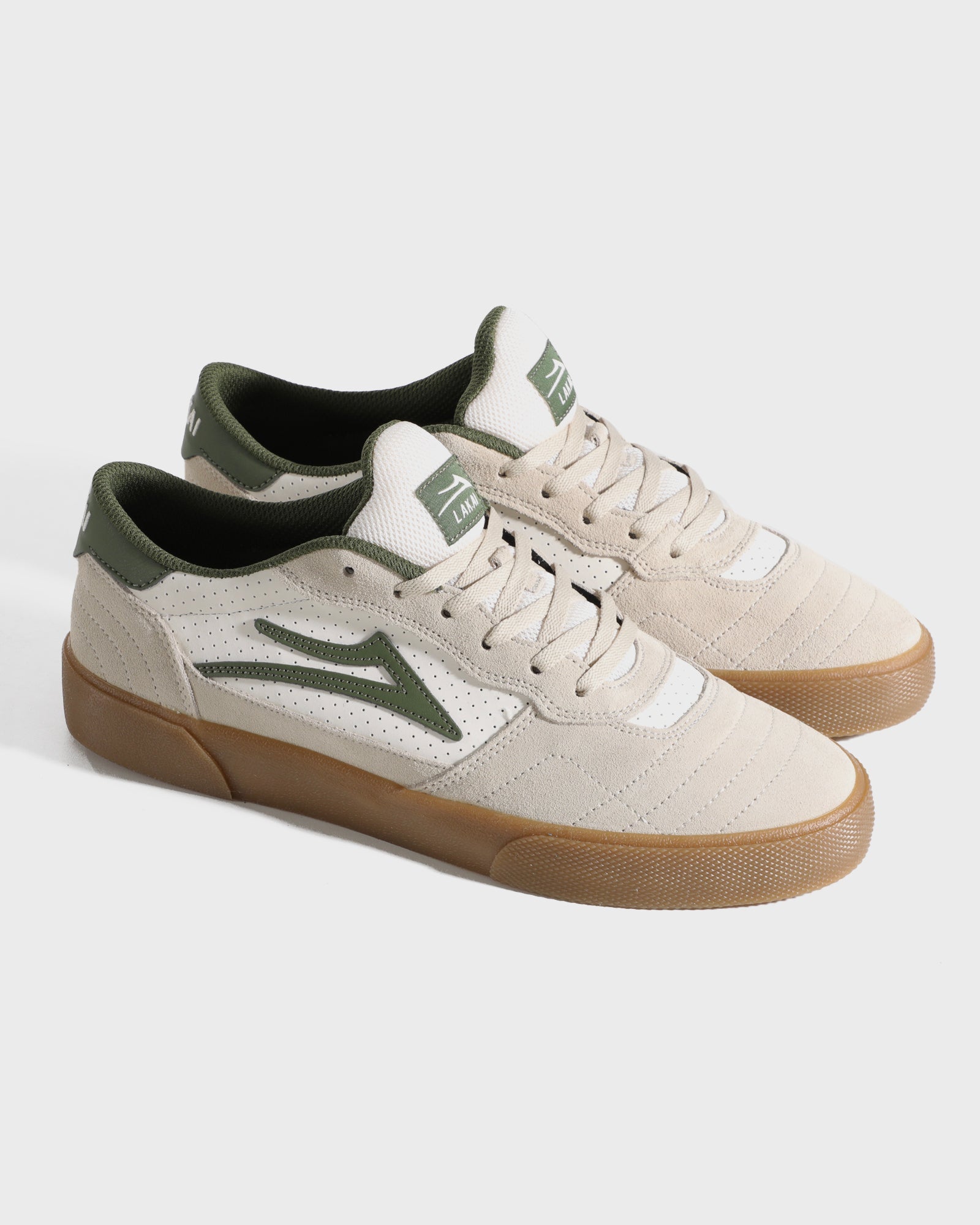 lakai-cambridge-cream-suede-vulc-skate-schuh image 2