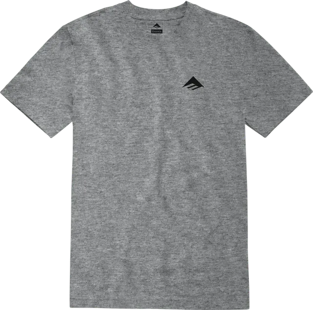 emerica-justified-triangle-tee-t-shirt-grau-heather-classic-fit image 1