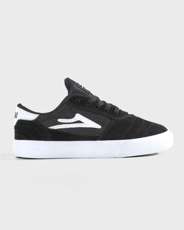 lakai-cambridge-kids-skateschuh-black-white-suede image 1