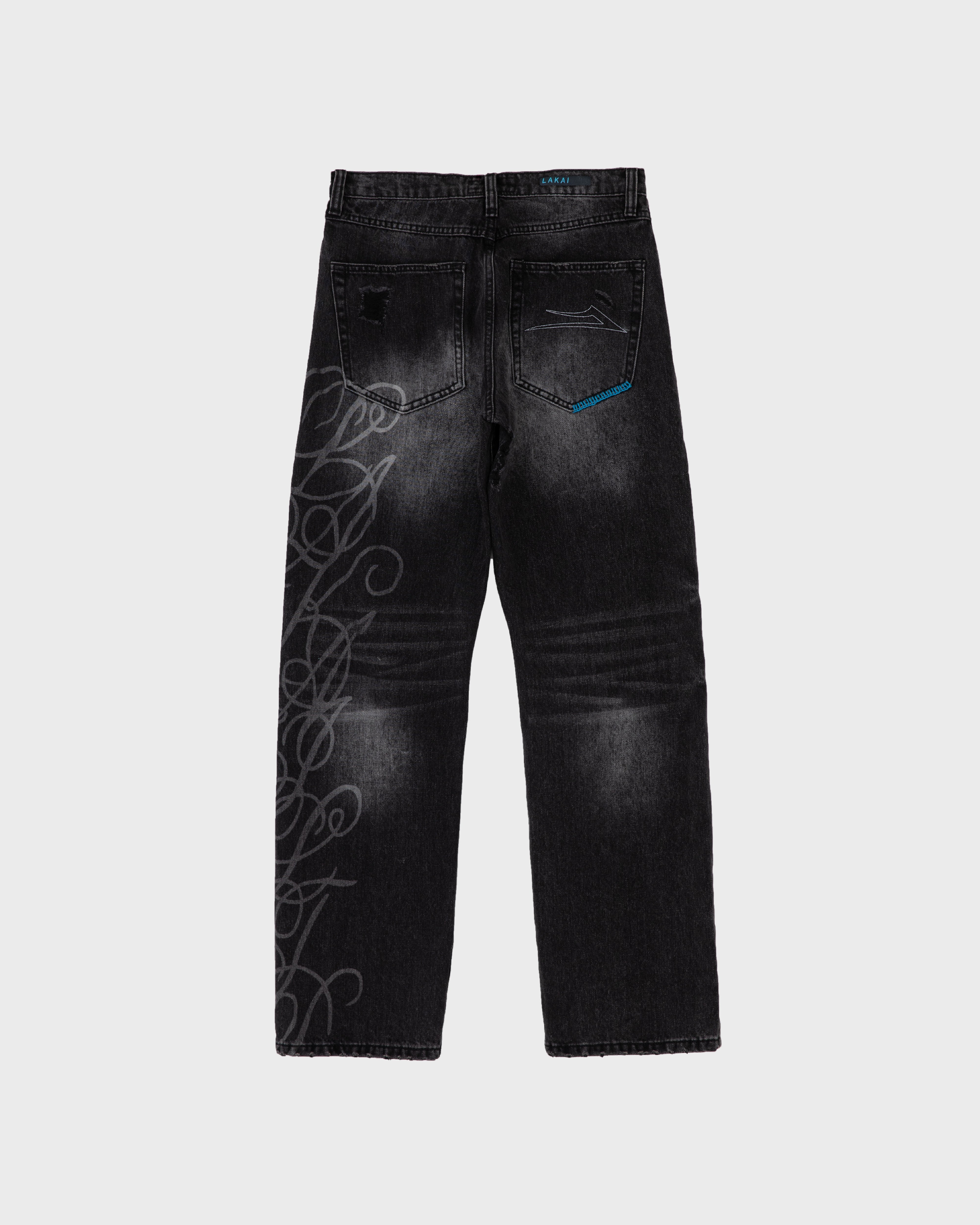 lakai-straight-leg-denims-skate-jeans-distressed-etched-black image 2