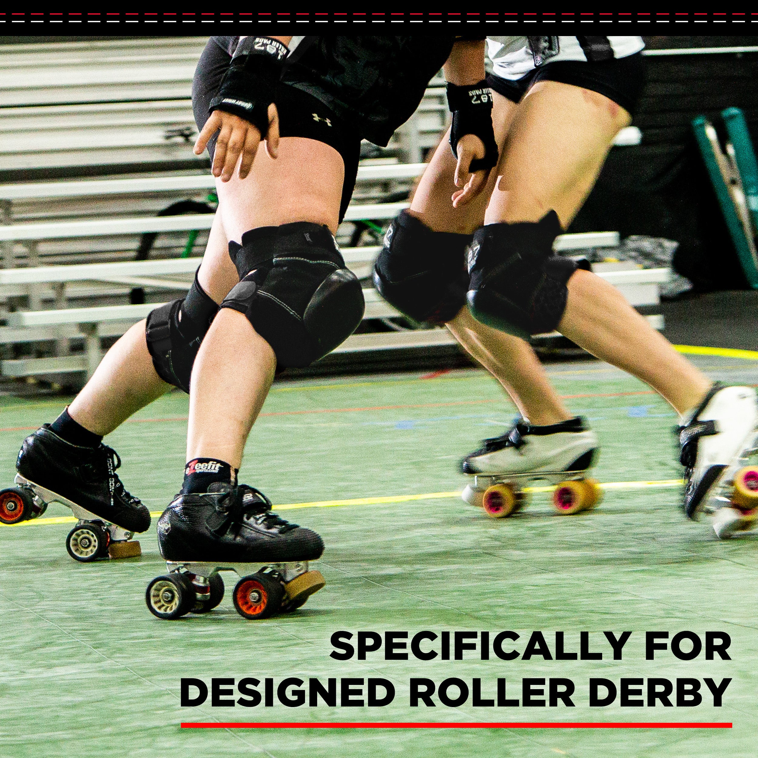 187-killer-pads-pro-derby-knee-pad-schwarz-grau image 5