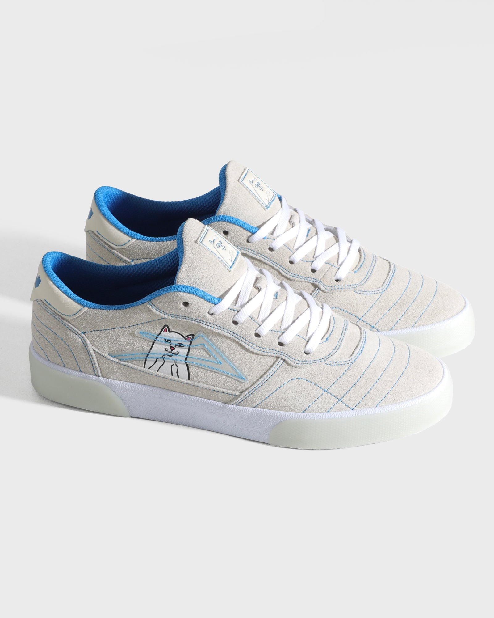 lakai-cambridge-lakai-x-ripndip-lord-nermal-grey-skate-sneaker image 2