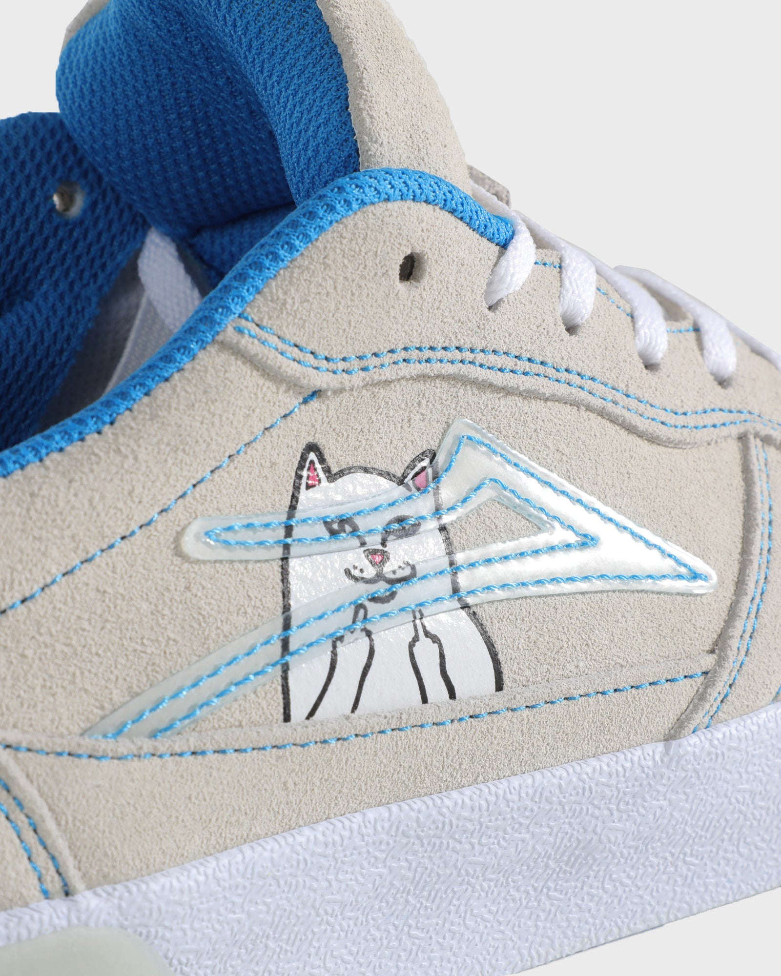 lakai-cambridge-lakai-x-ripndip-lord-nermal-grey-skate-sneaker image 3