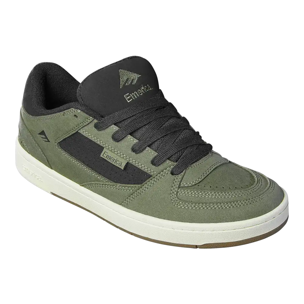 emerica-mute-skateschuh-black-olive-animal-friendly image 4