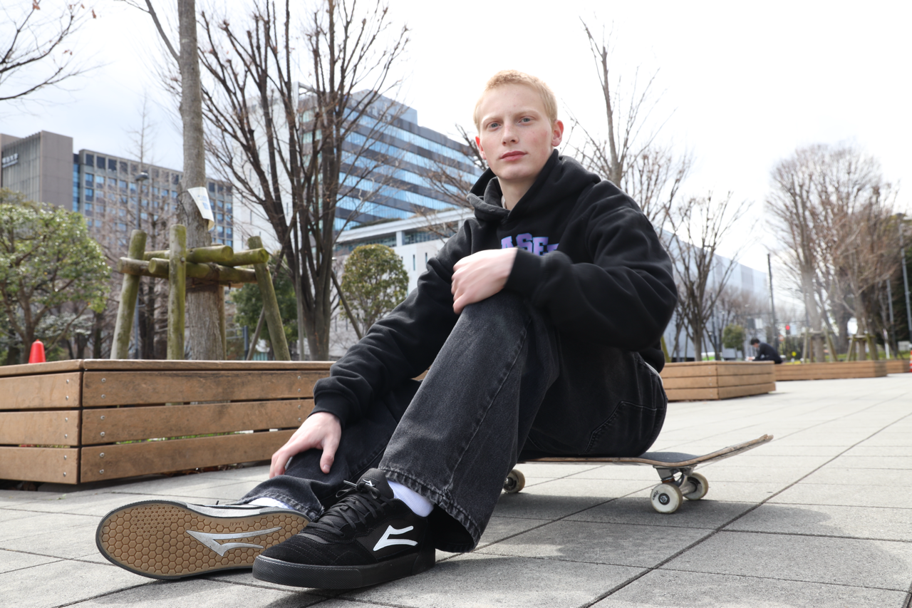 lakai-cambridge-black-suede-skate-sneaker image 8