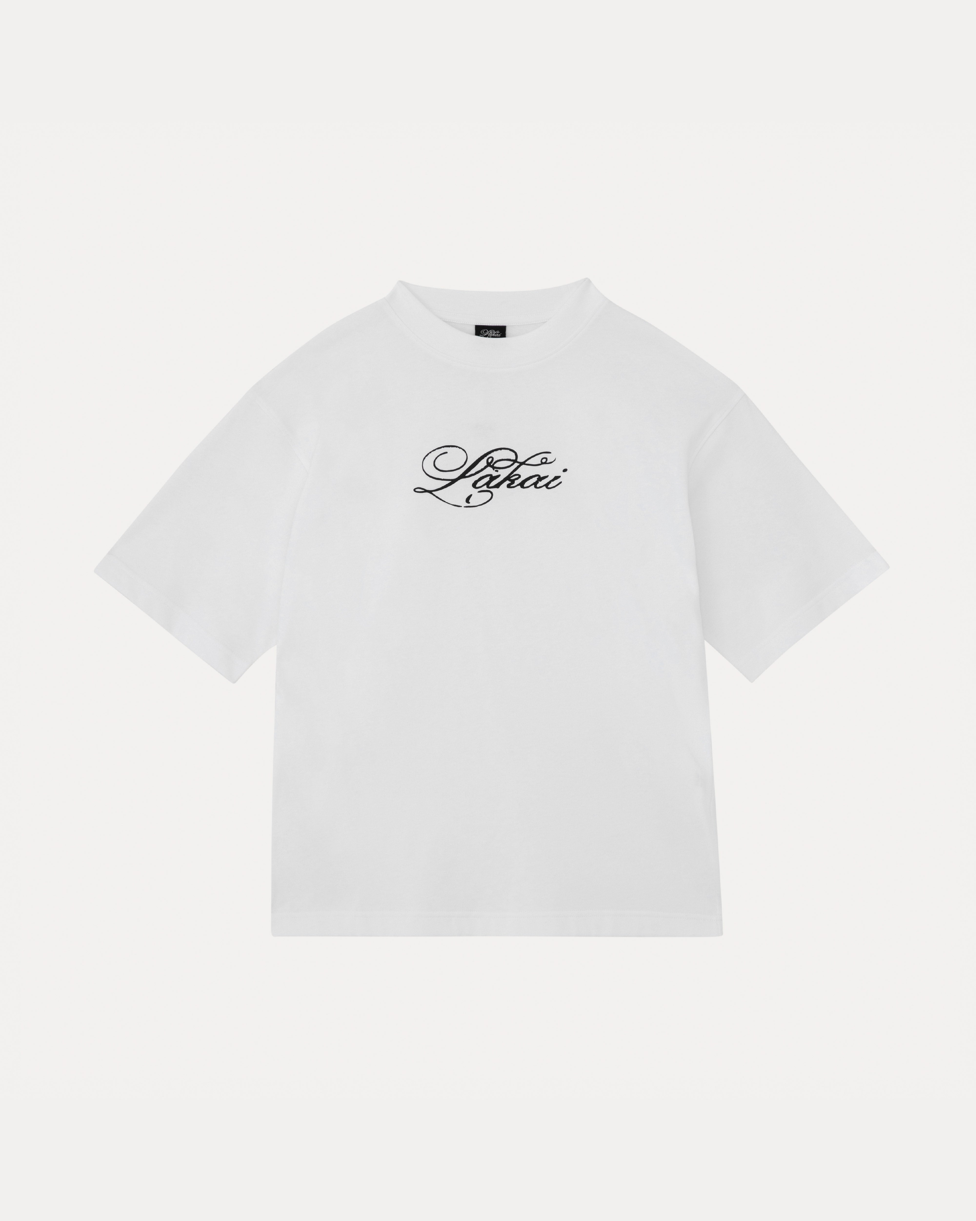 lakai-oversized-signature-tee-white-t-shirt image 1