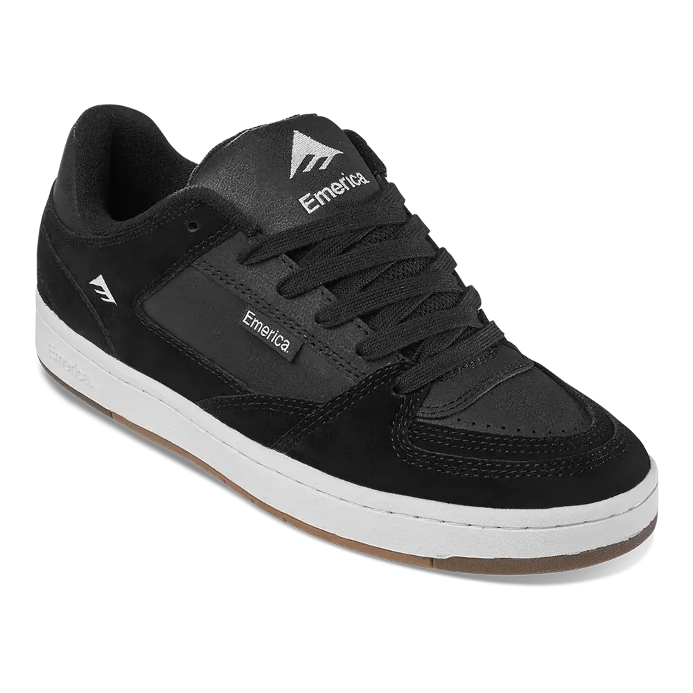 emerica-mute-skateschuh-black-white image 4
