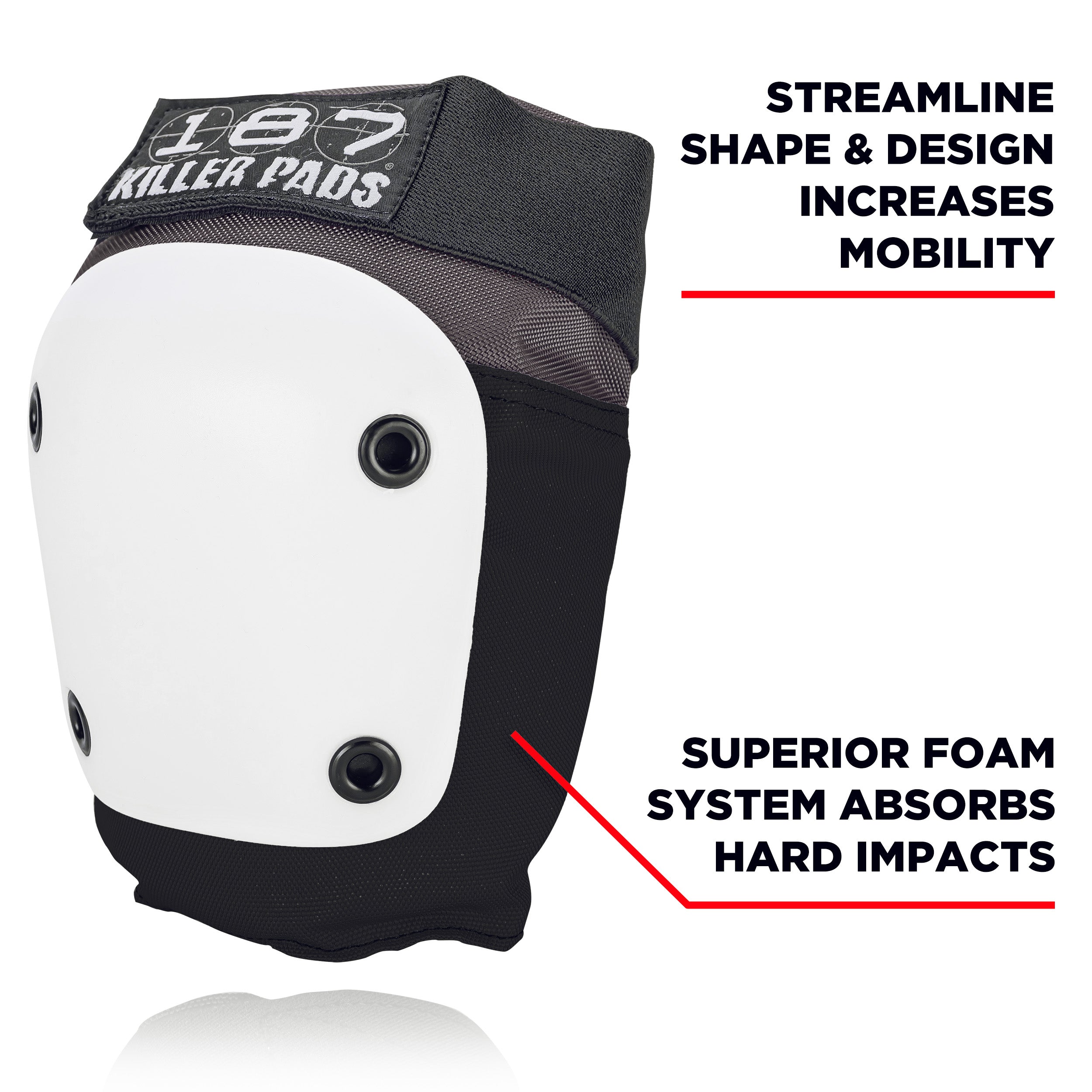 187-killer-pads-fly-knee-pad-schwarz image 6