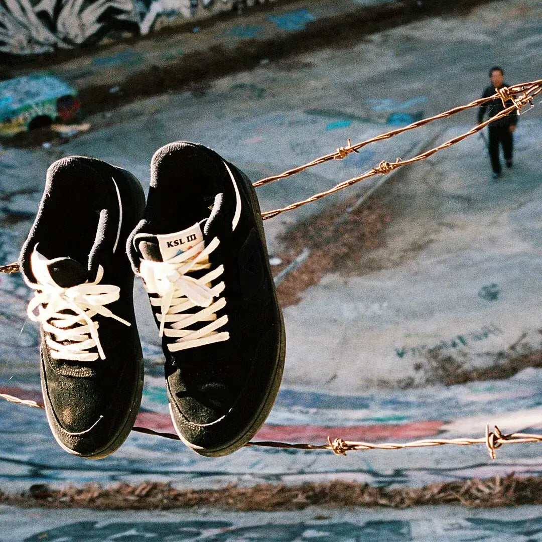 emerica-ksl-iii-skateschuhe-black-black-suede image 2