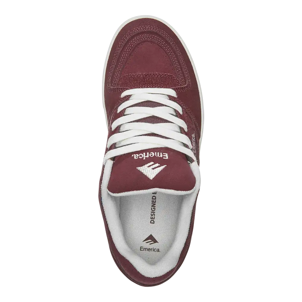 emerica-mute-skateschuh-burgundy image 2