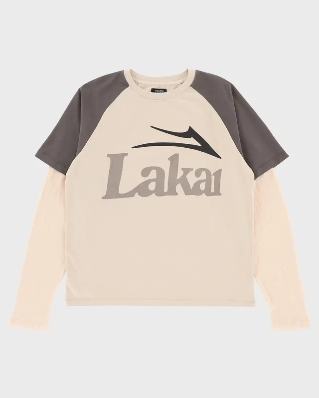lakai-double-layer-raglan-longsleeve-brown image 1