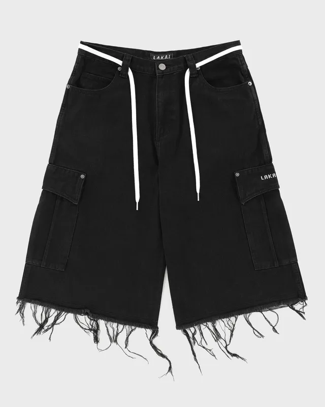 lakai-cargo-jumbo-jort-black image 1